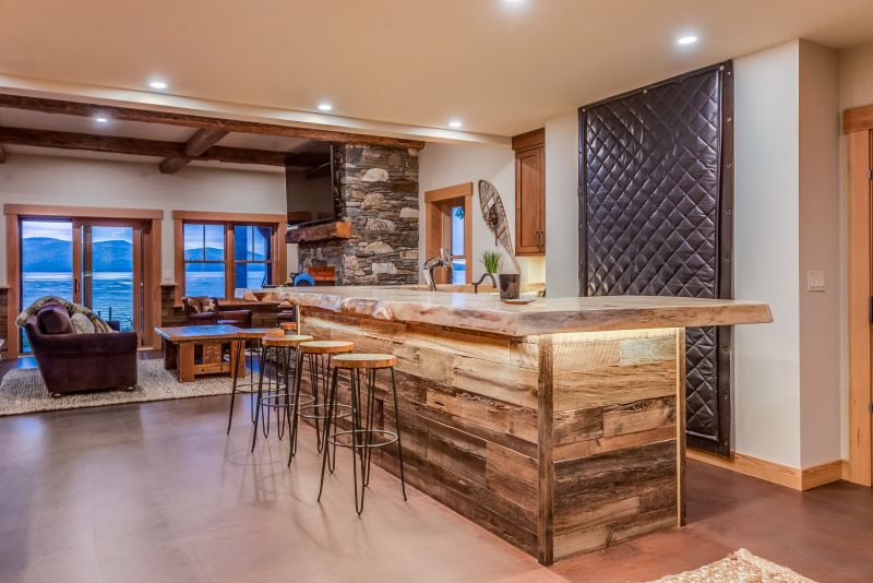Rustic Home Bar